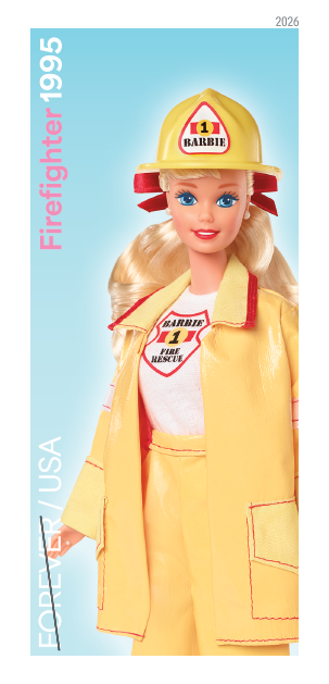 2026 Barbie® Stamps | Tool Stamps US Postage Stamps
