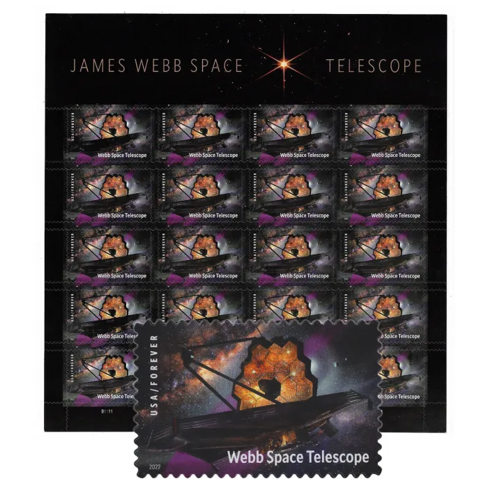 2022 James Webb Space Telescope Stamps - Forever Stamps