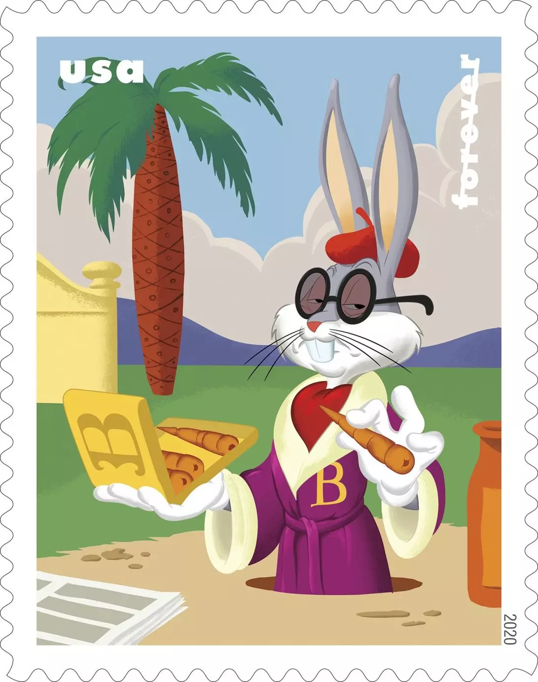 2020 Bugs Bunny Stamps - Forever Stamps