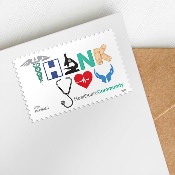 2024 Thank You, Healthcare community Stamps - Forever Stamps
