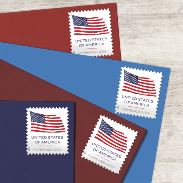 2025 U.S. Flag Stamps 100 rolls - Forever Stamps