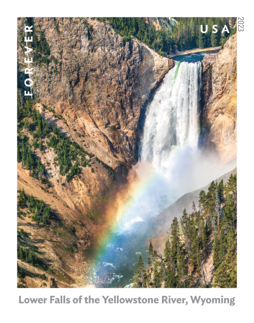 2023 Waterfalls Stamps 100 PCS - Forever Stamps