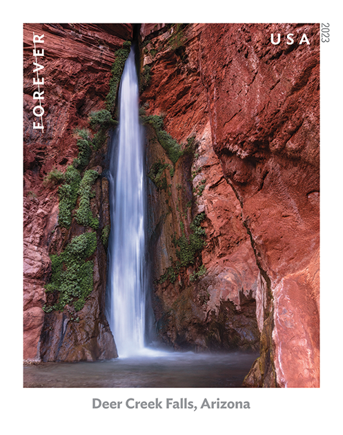 2023 Waterfalls Stamps 100 PCS - Forever Stamps