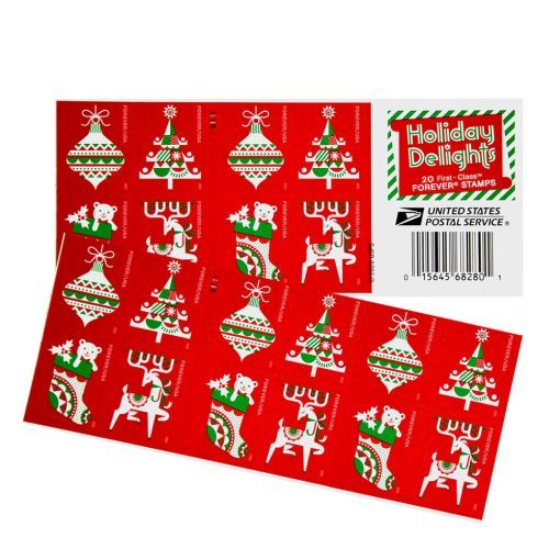 2020 Christmas Holiday Delights Stamps - Forever Stamps